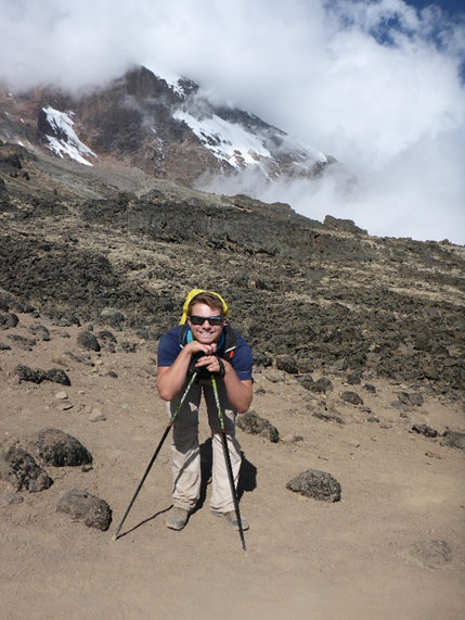 Dominic Voase Kilimanjaro ascent